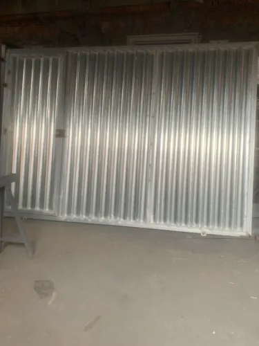Portão galvanizado 3m