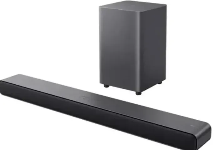 Soundbar 2.1Ch Tcl S55h Ssistema Dual Bass Subwoofer 120W - Bivolt