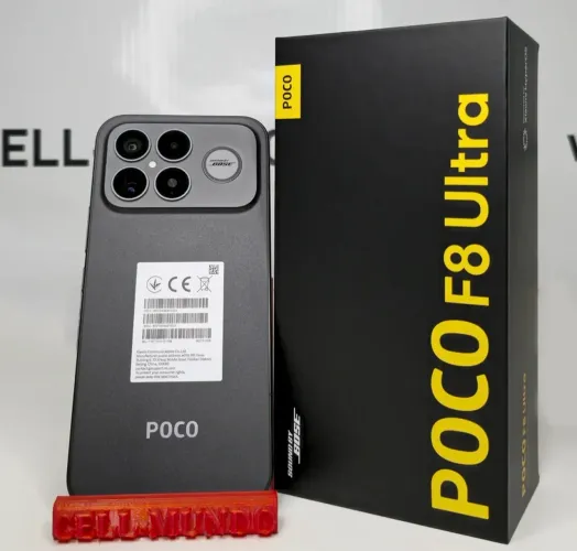 Smartphone Xiaomi Poco F8 Ultra 5g Global 512gb 16gb Ram Dual Sim Tela 6.9" - Preto
