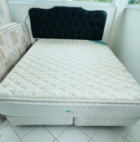 Cama box mais cabeceira
