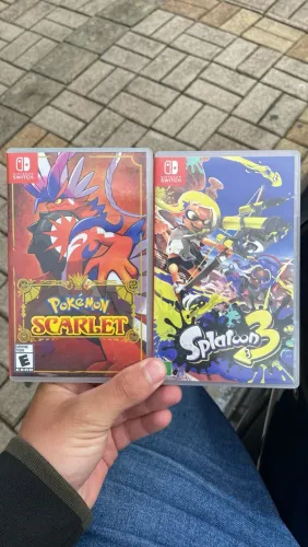 Jogos Nintendo Switch: Pokémon Scarlet e Splatoon 3