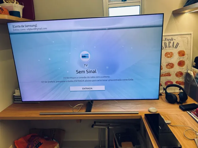 Smart TV 55" Samsung QLED 4K QN55Q7FAM
