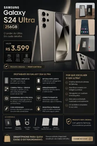Samsung S24 Ultra - 256GB