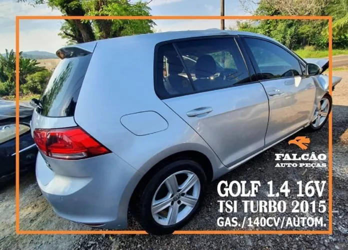 Vw golf 1.4 2015 sucata em peças