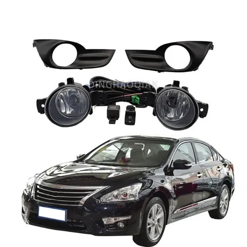 Par Farol de Milha com Grade Nissan Altima 2014