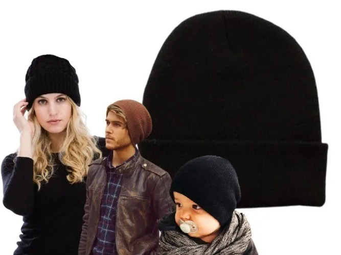Touca Gorro Beanie Curto Americana Unissex