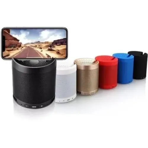 Caixa De Som Portatil Q3 Bluetooth Mp3 Fm Suporte P/ Celular