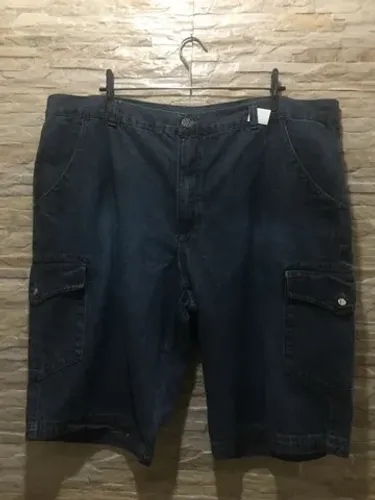 Bermuda Jeans Masculina Plus Size 