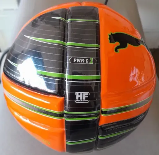 BOLA FURMTEBOL PUMA EKSTRAKLASA POWERORANGE CAMPEONATO POLONES 2010 NOVA RARA FRETE GRATIS