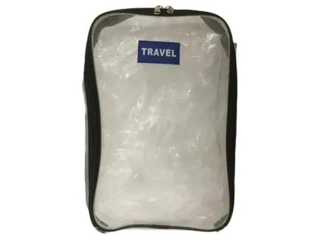 Nécessaire Organizador De Viagem Transparente Importado