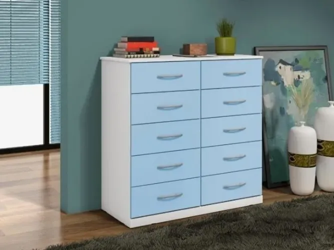 Comoda Macae.Parati 10G Branco.Azul Até 12x - Frete Grátis 