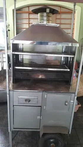 Carrinho de Churrasco Completo
