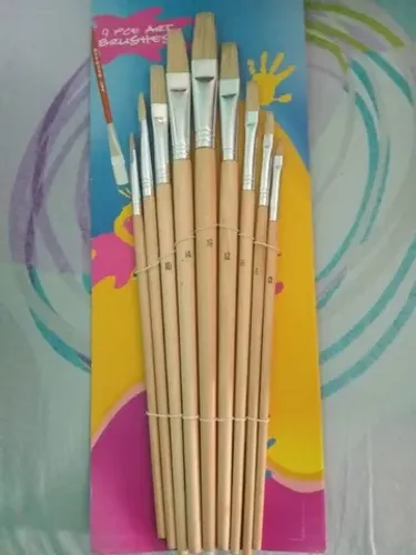 Cj de Pincel Pinceis para pintura Artesanato valor cada conjunto liquida barato aproveite