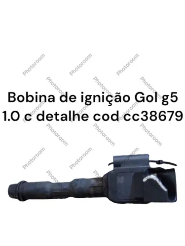 Bobina de ignição Volkswagen Gol g5 1.0 c detalhe 