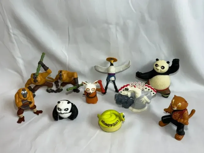 Coleção Kung Fu Panda MC Donalds usado
