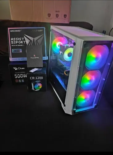 Pc Gamer Ryzen 5 4500 16 RAM RX 580