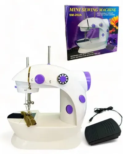 Máquina de Costura Elétrica Com Pedal