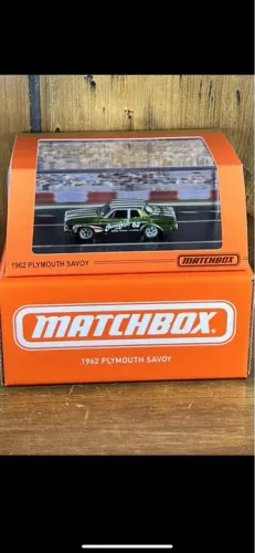 Matchbox 1962 Plymouth savoy, edição especial