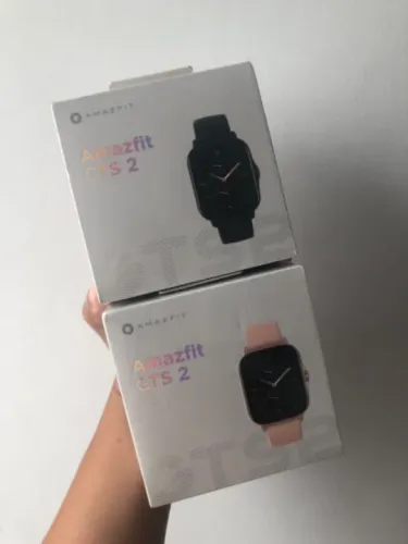 Smartwatch AmazFit GTS 2 com GPS, Alexa, Bluetooth Phone Call e tela AMOLED