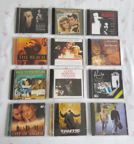12 cds - Filmes Soundtracks (trilha sonora)