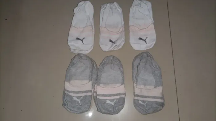 Meias Puma -  com 6 pares 