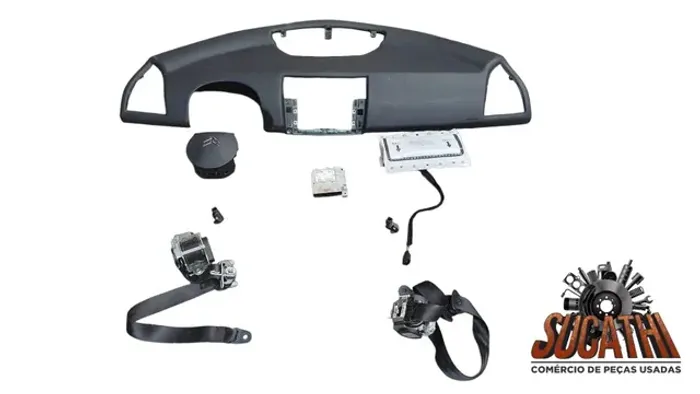 Kit Airbag Citroen C4 Hatch 2007 2008 2009 2010 2012 2011 2013 2014