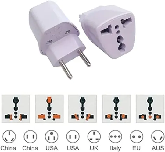 Adaptador Tomada Universal Padrão Europeu Uk Para Brasil Multiuso