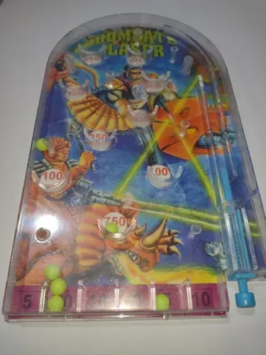 Brinquedo Antigo De Combate Laser Pinball