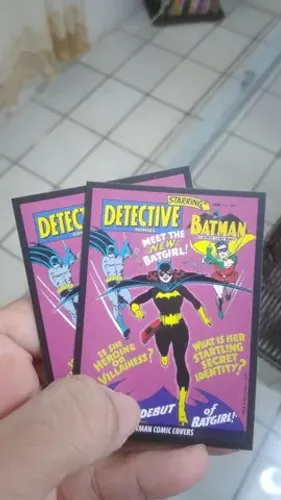 Cards colecionáveis da coleção 80 anos do Batman - C04- Preço Unitário