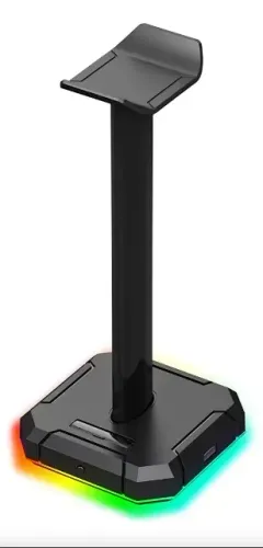 suporte Para Headset Redragon Scepter Rgb Usb Preto