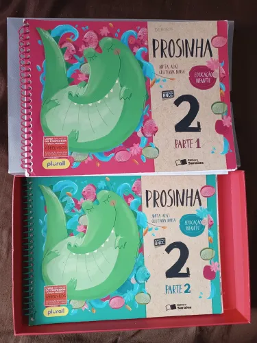 Livro Prosinha 2 - Educação Infantil - Parte 1 e 2