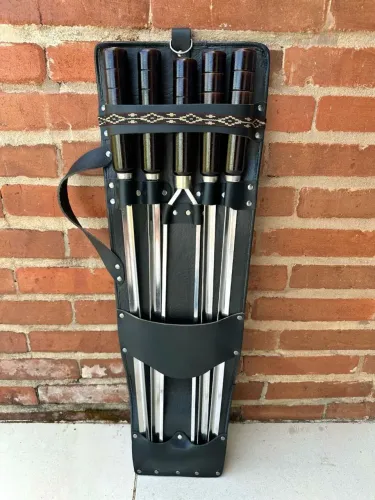 Kit espetos churrasco presente 