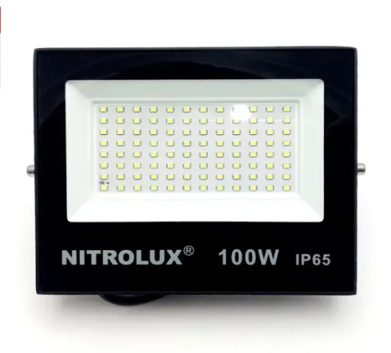 REFLETOR LED SLIM 100W IP65 6500K Bivolt- NITROLUX