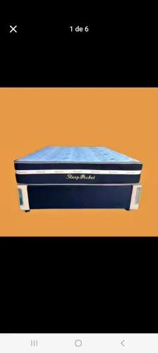 Cama Box Colchão Sleep Pocket Orthosleep