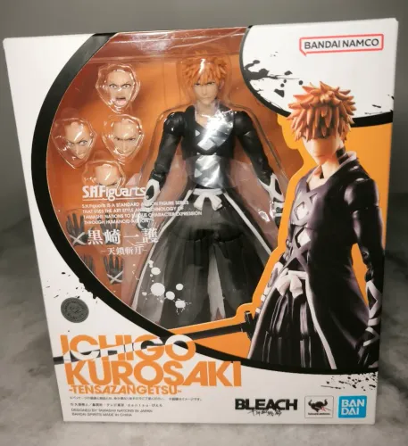 Bleach Ichigo Kurosaki SH Figuarts original Lacrado