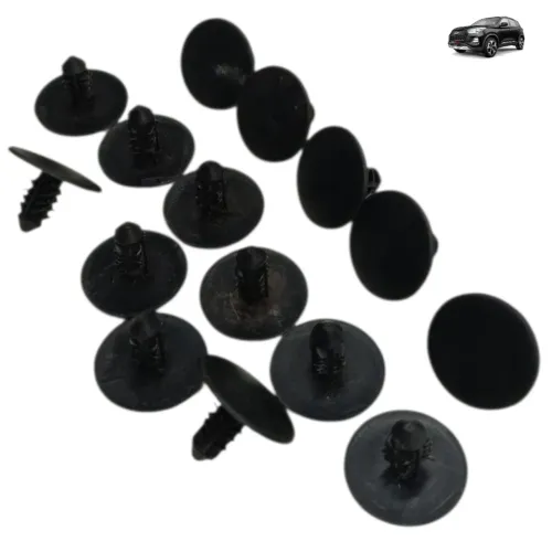 Kit Jogo Grampo Forro Capô Chery Tiggo 5x 2025 2024 2023 - Preto