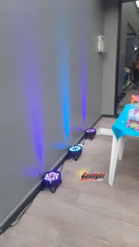 Aluguel iluminação para decoração