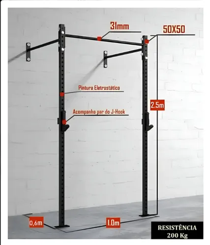 Power Rack de Musculação e Agachamento / Crossfit 