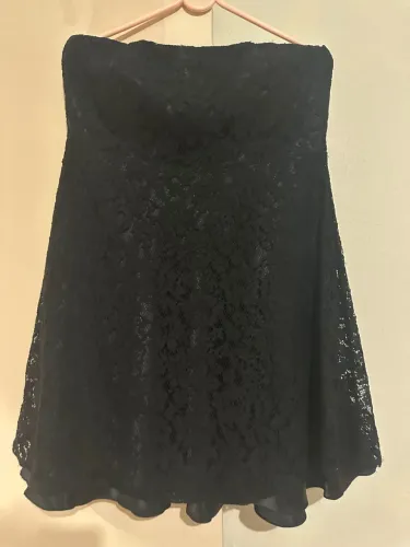 Vestido Preto Tomara que Caia Elegante