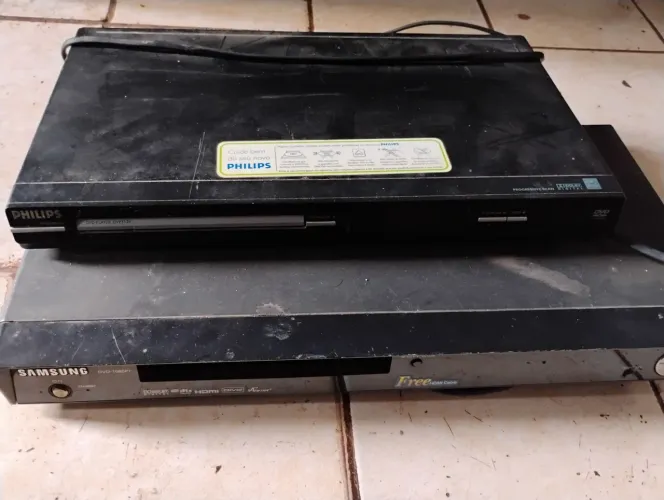 DVD Player Philips e Samsung funcionando parcialmente 