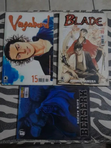 Mangás vagabond / berserk / blade