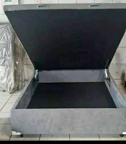 Cama Box com Baú - Conforto e Organização