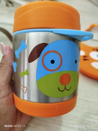 Pote Térmico Skip Hop Cachorro original! Está sem o garfinho