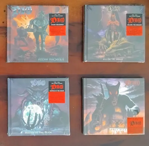 CDs DIGIBOOK LACRADO Dio - Edição Limitada Deluxe Importados