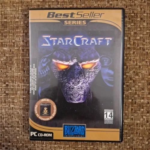Starcraft e Expansão Original Físico Completo PC