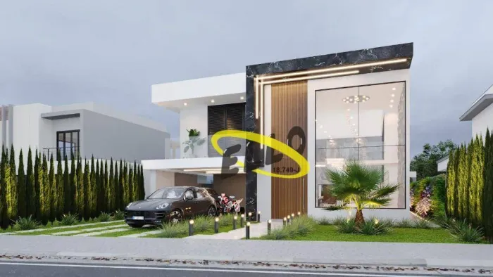 Lindo terreno com 697 m², plano e com fundação já realizada no Condomínio Riviera de Santa