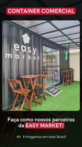 Container comercial para seu negócio