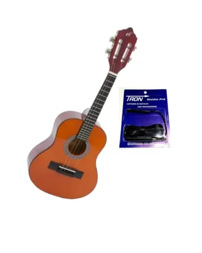 Kit cavaco Acústico Giannini Start Cs14n + Captador Tron Sp500f P/cavaco + Cavaco Acústico