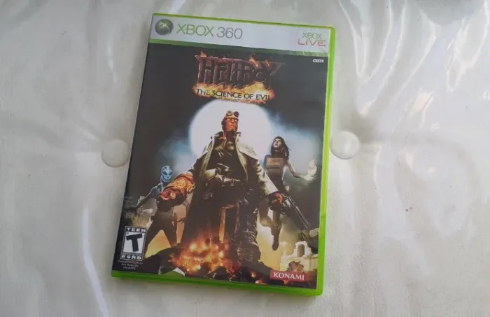 Jogo Hellboy Science Of Evil Konami, Xbox 360, Impecável