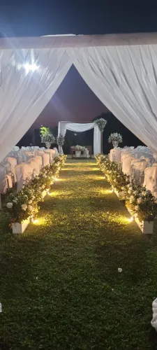 Kit Casamento: Pontos de luz, Pista Paris, Som&Luz Estrutura Led, tudo